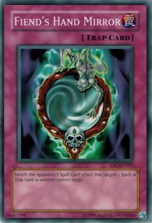 Image of Fiend's Hand Mirror (IOC-EN102) - Invasion of Chaos (Worldwide English) Unlimited