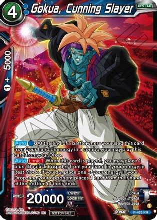 Image of Gokua, Cunning Slayer (Z03 Dash Pack) (P-463) - Promotion Cards Foil
