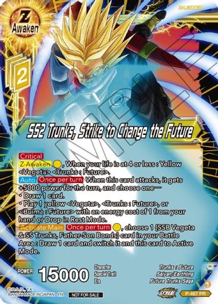 Image of SS2 Trunks, Strike to Change the Future (Z03 Dash Pack) (P-467) - Promotion Cards Foil