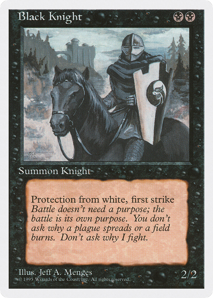 Image of Black Knight (4ED-) - Fourth Edition