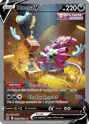 Image of Hoopa V GG53/GG70  - Holofoil Crown Zenith Galarian Gallery - Ultra Rare