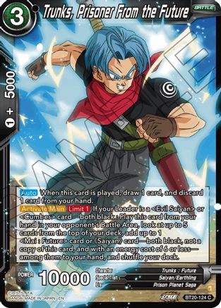 Image of Trunks, Prisoner From the Future (BT20-124) - Power Absorbed Foil