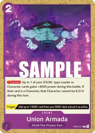 Image of Union Armada (ST05-017) - Starter Deck 5: Film Edition