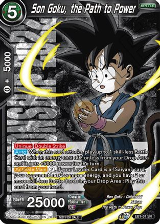 Image of Son Goku, the Path to Power (Championship 2022 Celebration Pack) (EB1-51) - Promotion Cards Foil
