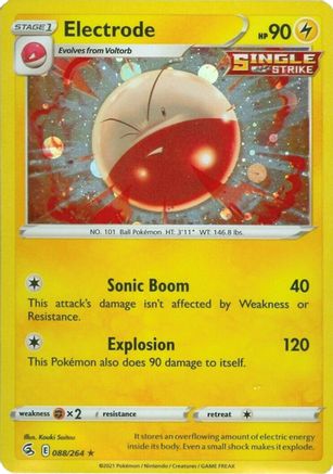 Image of Electrode 088/264  - Holofoil Miscellaneous Cards & Products - Rare