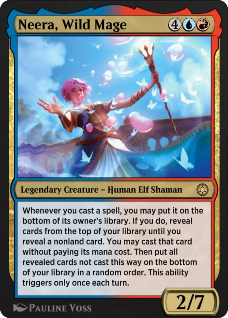 Image of Neera, Wild Mage (HBG-245) - Alchemy Horizons: Baldur's Gate