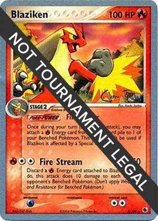 Image of Blaziken - 2004 (Chris Fulop) 003  World Championship Decks - Holo Rare
