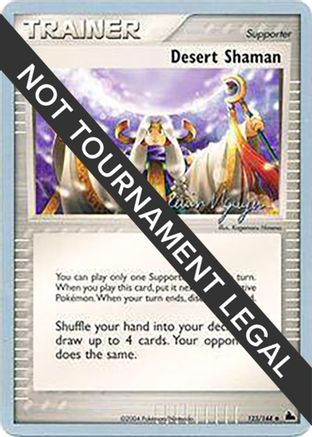 Image of Desert Shaman - 2004 (Kevin Nguyen) 123  World Championship Decks - Uncommon