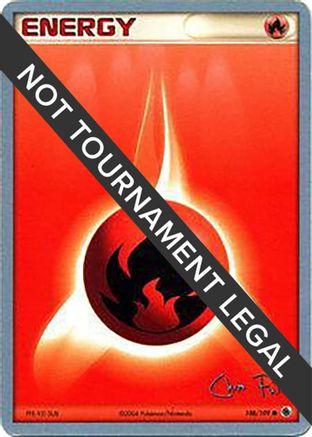 Image of Fire Energy - 2004 (Chris Fulop) 108  World Championship Decks - Common