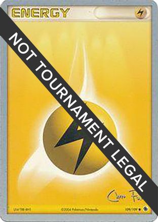 Image of Lightning Energy - 2004 (Chris Fulop) 109  World Championship Decks - Common