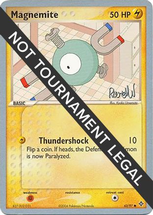 Image of Magnemite - 2004 (Reed Weichler) 063  World Championship Decks - Common