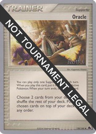 Image of Oracle - 2004 (Reed Weichler) 138  World Championship Decks - Uncommon