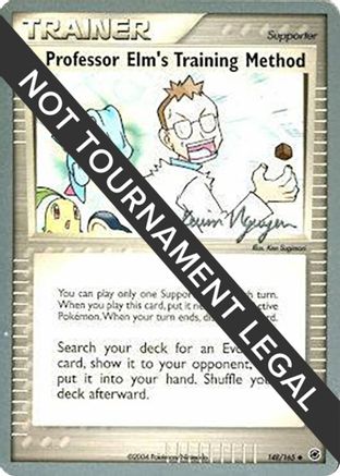 Image of Professor Elm's Training Method - 2004 (Kevin Nguyen) 148  World Championship Decks - Uncommon