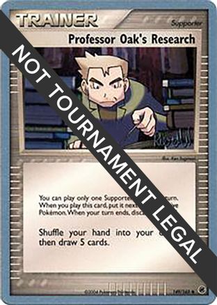 Image of Professor Oak's Research - 2004 (Reed Weichler) 149  World Championship Decks - Uncommon