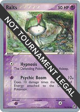 Image of Ralts - 2004 (Kevin Nguyen) 074  World Championship Decks - Common