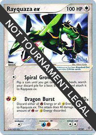 Image of Rayquaza ex - 2004 (Chris Fulop) 097  World Championship Decks - Ultra Rare