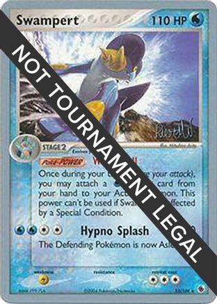 Image of Swampert - 2004 (Reed Weichler) 013  World Championship Decks - Rare
