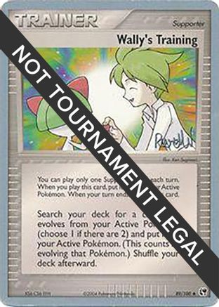 Image of Wally's Training - 2004 (Reed Weichler) 089  World Championship Decks - Uncommon