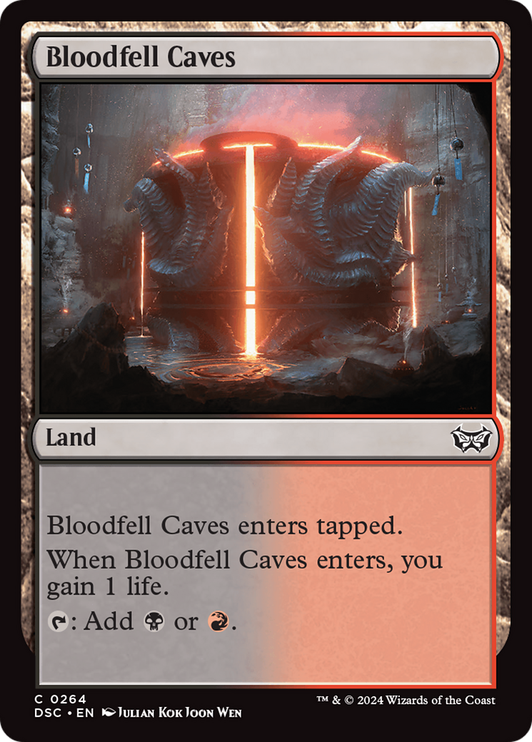 Image of Bloodfell Caves (DSC-264) - Duskmourn: House of Horror Commander