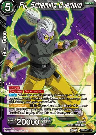 Image of Fu, Scheming Overlord (BT20-133) - Power Absorbed