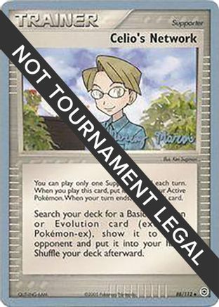Image of Celio's Network - 2005 (Jeremy Maron) 088  World Championship Decks - Uncommon