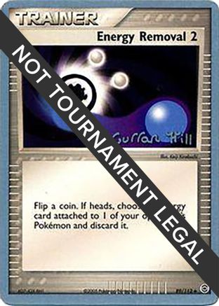 Image of Energy Removal 2 - 2005 (Curran Hill) 089  World Championship Decks - Uncommon