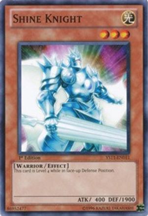 Image of Shine Knight (YS11-EN011) - Starter Deck: Dawn of the Xyz 1st Edition