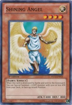 Image of Shining Angel (YS11-EN013) - Starter Deck: Dawn of the Xyz 1st Edition