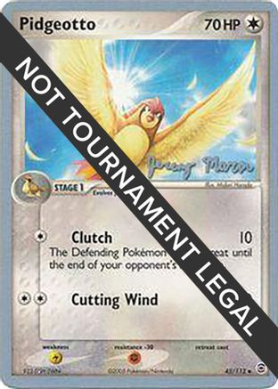 Image of Pidgeotto - 2005 (Jeremy Maron) 045  World Championship Decks - Uncommon