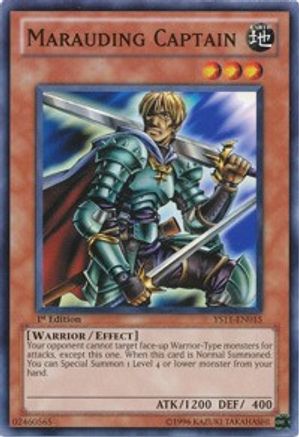 Image of Marauding Captain (YS11-EN015) - Starter Deck: Dawn of the Xyz 1st Edition