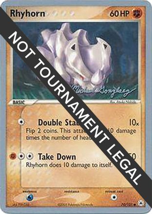 Image of Rhyhorn - 2005 (Michael Gonzalez) 070  World Championship Decks - Common