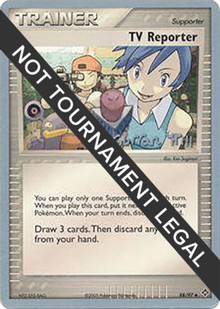 Image of TV Reporter - 2005 (Curran Hill) 088  World Championship Decks - Uncommon