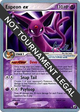 Image of Espeon ex - 2006 (Jimmy Ballard) 102  World Championship Decks - Ultra Rare