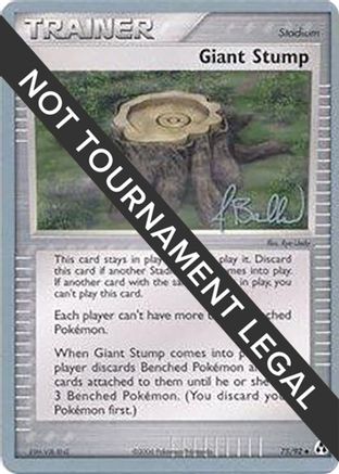 Image of Giant Stump - 2006 (Jimmy Ballard) 075  World Championship Decks - Uncommon