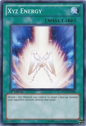 Image of Xyz Energy (YS11-EN023) - Starter Deck: Dawn of the Xyz 1st Edition
