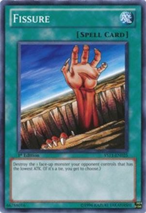 Image of Fissure (YS11-EN025) - Starter Deck: Dawn of the Xyz 1st Edition