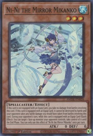 Image of Ni-Ni the Mirror Mikanko (AMDE-EN026) - Amazing Defenders 1st Edition