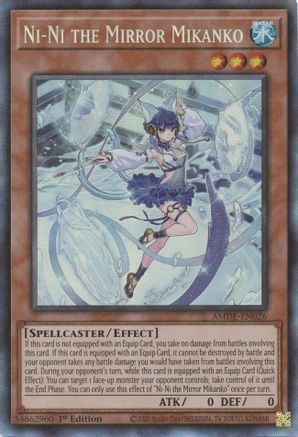 Image of Ni-Ni the Mirror Mikanko (CR) (AMDE-EN026) - Amazing Defenders 1st Edition