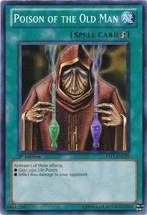 Image of Poison of the Old Man (YS11-EN029) - Starter Deck: Dawn of the Xyz 1st Edition