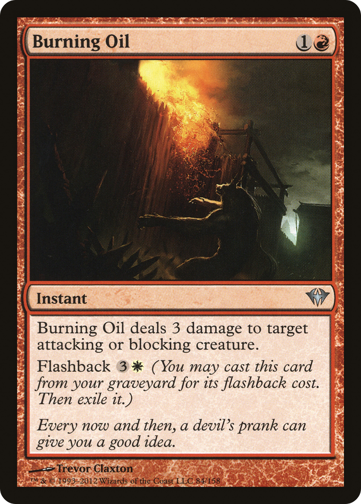 Image of Burning Oil (DKA-084) - Dark Ascension