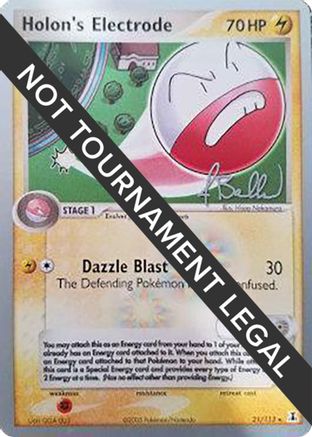 Image of Holon's Electrode - 2006 (Jimmy Ballard) 021  World Championship Decks - Rare