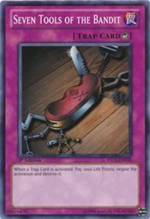 Image of Seven Tools of the Bandit (YS11-EN035) - Starter Deck: Dawn of the Xyz 1st Edition