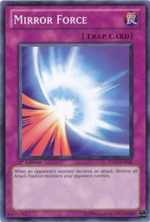 Image of Mirror Force (YS11-EN036) - Starter Deck: Dawn of the Xyz 1st Edition