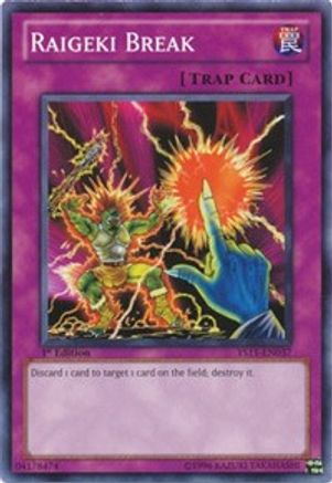 Image of Raigeki Break (YS11-EN037) - Starter Deck: Dawn of the Xyz 1st Edition