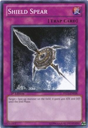 Image of Shield Spear (YS11-EN038) - Starter Deck: Dawn of the Xyz 1st Edition