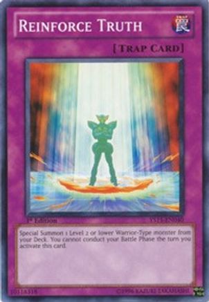 Image of Reinforce Truth (YS11-EN040) - Starter Deck: Dawn of the Xyz 1st Edition