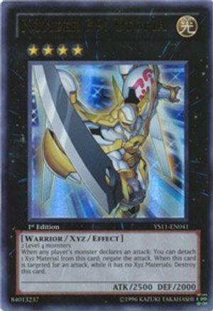 Image of Number 39: Utopia (YS11-EN041) - Starter Deck: Dawn of the Xyz 1st Edition