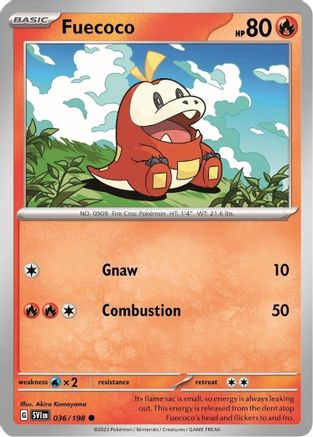 Image of Fuecoco 036/198  - Holofoil Miscellaneous Cards & Products - Promo