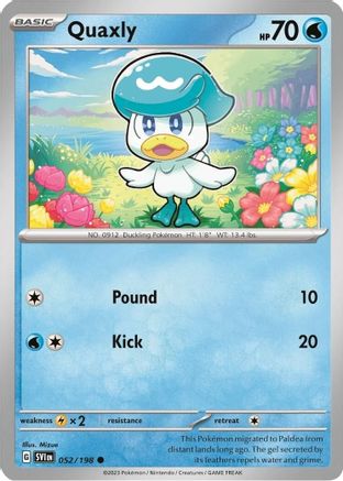 Image of Quaxly 052/198  - Holofoil Miscellaneous Cards & Products - Promo