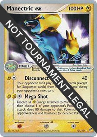 Image of Manectric ex - 2006 (Jason Klaczynski) 101  World Championship Decks - Ultra Rare